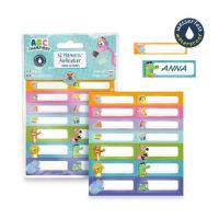 Zestaw naklejek wodoodpornych z imionami. Wydawca: TRENDHAUS. SmakLiter.pl Opakowanie Zestaw naklejek wodoodpornych z imionami