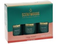 Zestaw olejków zapachowych Cosy Mood 3x50ml. Wydawca: ScentMoods. SmakLiter.pl Opakowanie Zestaw olejków zapachowych Cosy Mood 3x50ml