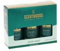 Zestaw olejków zapachowych Fresh Mood 3x50ml. Wydawca: ScentMoods. SmakLiter.pl Opakowanie Zestaw olejków zapachowych Fresh Mood 3x50ml