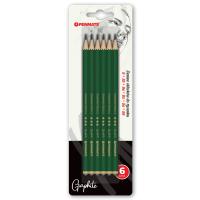 Opakowanie Zestaw ołówków miękkich PENMATE do rysunku na blistrze 6szt.