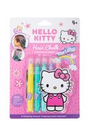 Opakowanie Zestaw pasteli kredowych do włosów Hello Kitty blister 5 kolorów