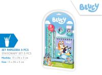 Opakowanie Zestaw piśmienniczy Bluey  5 elementów BY00005