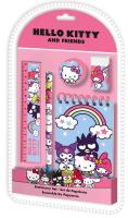 Zestaw piśmienniczy Hello Kitty 5 elementów HK50191. Wydawca: Kids Euroswan. SmakLiter.pl Opakowanie Zestaw piśmienniczy Hello Kitty 5 elementów HK50191