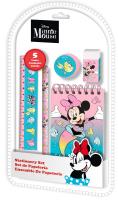 Zestaw piśmienniczy Minnie 5 el. MN30023. Wydawca: Kids Euroswan. SmakLiter.pl Opakowanie Zestaw piśmienniczy Minnie 5 el. MN30023