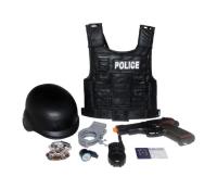 Zestaw policyjny z polskim modułem głosowym. Wydawca: SWEDE. SmakLiter.pl Opakowanie Zestaw policyjny z polskim modułem głosowym