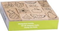 Opakowanie Zestaw stempli 12szt Owoce