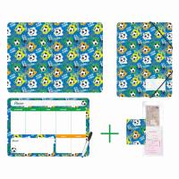 Zestaw szkolny z nadrukiem football. Wydawca: biurfol. SmakLiter.pl Opakowanie Zestaw szkolny z nadrukiem football