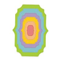 Opakowanie Zestaw wykrojników fantazyjne szyldy 6szt