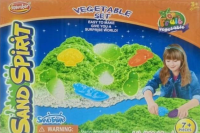 Zestaw z piaskiem kinetycznym. Wydawca: Merkpol. SmakLiter.pl Opakowanie Zestaw z piaskiem kinetycznym