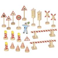 Zestaw znaków drogowych Policjant Ole. Wydawca: Goki. SmakLiter.pl Opakowanie Zestaw znaków drogowych Policjant Ole