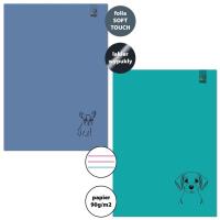 Zeszyt A4/32K 3-linie kolor 90g Psy (6szt). Wydawca: Bee-bee. SmakLiter.pl Opakowanie Zeszyt A4/32K 3-linie kolor 90g Psy (6szt)