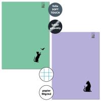 Zeszyt A4/32K kratka 90g Koty (6szt). Wydawca: Bee-bee. SmakLiter.pl Opakowanie Zeszyt A4/32K kratka 90g Koty (6szt)