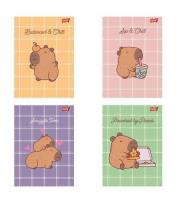Opakowanie Zeszyt A4/32k kratka Capybara Mood (15szt)
