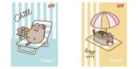 Opakowanie Zeszyt A4/32k kratka Pusheen (15szt)