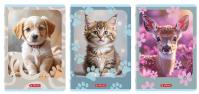 Opakowanie Zeszyt A4/32K linia Animals (10szt) HERLITZ