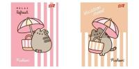 Opakowanie Zeszyt A4/32k linia dwukolorowa Pusheen (15szt)