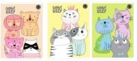 Opakowanie Zeszyt A4/32K linia Genius Kitty (10szt)