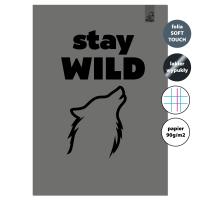 Opakowanie Zeszyt A4 32k.w kratkę z marginesem Stay Wild 90g
