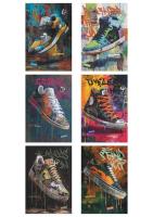 Opakowanie Zeszyt A4/40K kratka Sneakers (10szt) MAR MAR
