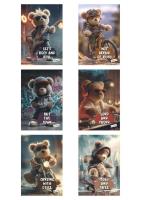 Opakowanie Zeszyt A4/40K kratka Teddy Bear (10szt) MAR MAR