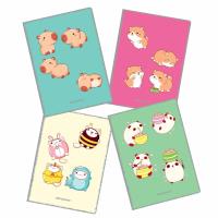 Opakowanie Zeszyt A4 60k.kratka PP Kawaii 1szt.mix