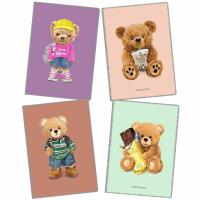 Zeszyt A4 60k.kratka PP Teddies 1szt.mix. Wydawca: Narcissus. SmakLiter.pl Opakowanie Zeszyt A4 60k.kratka PP Teddies 1szt.mix