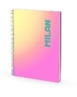 Opakowanie Zeszyt A4/90K kratka na spirali różowy