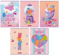 Opakowanie Zeszyt A5/16K kratka Jelly (20szt) HERLITZ