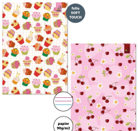 Zeszyt A5/32K 3-linie kolor 90g Słodycze (10szt). Wydawca: Bee-bee. SmakLiter.pl Opakowanie Zeszyt A5/32K 3-linie kolor 90g Słodycze (10szt)