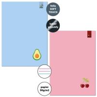 Zeszyt A5/32K 3lin kol 90g Awokado Wiśnia (10szt). Wydawca: Bee-bee. SmakLiter.pl Opakowanie Zeszyt A5/32K 3lin kol 90g Awokado Wiśnia (10szt)