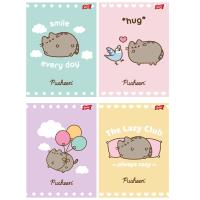 Opakowanie Zeszyt A5/32K kratka laminowany Pusheen (15szt)