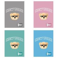 Opakowanie Zeszyt A5/32k kratka NYC Mood mix (15szt)