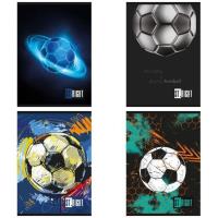 Opakowanie Zeszyt A5/32k linia dwukolor. Football mix (15szt)