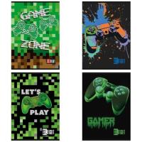 Opakowanie Zeszyt A5/32k linia dwukolor. Game Zone mix(15szt)