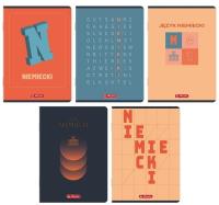 Opakowanie Zeszyt A5/60K kratka J. Niemiecki (10szt) HERLITZ