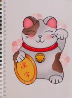 Opakowanie Zeszyt japoński A5/100K kropki