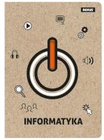 Opakowanie Zeszyt tematyczny A5/58K kratka Informatyka