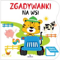Zgadywanki Na wsi. Autor: Katarzyna Campbell, Chmielińska Ewelina. SmakLiter.pl Okładka książki Zgadywanki Na wsi