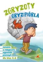 Zgryzoty Gryzipiórka SP 4-6. Autor: K. Skurkiewicz. SmakLiter.pl Okładka książki Zgryzoty Gryzipiórka SP 4-6