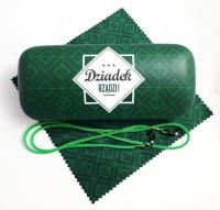 Opakowanie Zielone etui na okulary dla Dziadka