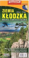 Okładka książki Ziemia Kłodzka - mapa laminowana 2022