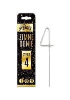 Opakowanie Zimne ognie Cyfra 4