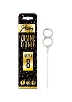 Opakowanie Zimne ognie Cyfra 8