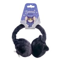 Opakowanie Zimowe nauszniki z kotkami