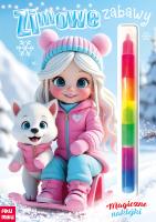 Zimowe zabawy. Autor: Opracowanie zbiorowe. SmakLiter.pl Okładka książki Zimowe zabawy