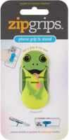 ZipGrip uchwyt na palce do telefonu Żaba. Wydawca: Thinking Gifts. SmakLiter.pl Opakowanie ZipGrip uchwyt na palce do telefonu Żaba