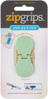 ZipGrip uchwyt na palce do telefonu Zielone liści. Wydawca: Thinking Gifts. SmakLiter.pl Opakowanie ZipGrip uchwyt na palce do telefonu Zielone liści