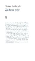 Zjadanie psów. Autor: Tomasz Kubikowski. SmakLiter.pl Okładka książki Zjadanie psów