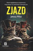 Zjazd. Autor: Janusz Mika. SmakLiter.pl Okładka książki Zjazd