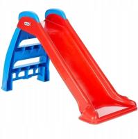 Zjeżdżalnia First Slide red/blue. Wydawca: Little tikes. SmakLiter.pl Opakowanie Zjeżdżalnia First Slide red/blue